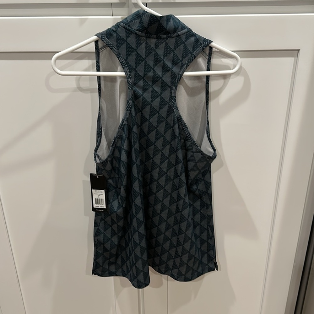 NWT Golf Adidas Women's Sleeveless Top - Blue - Picture 3 of 8